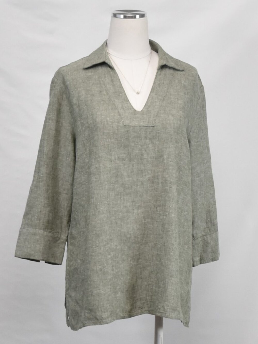 Jones New York Linen Tunic L